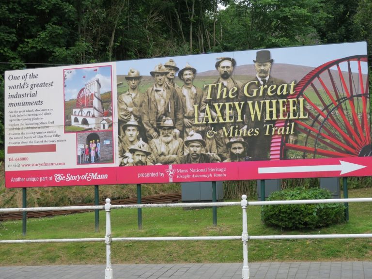 Isle of Man – Laxey Waterwheel and Douglas